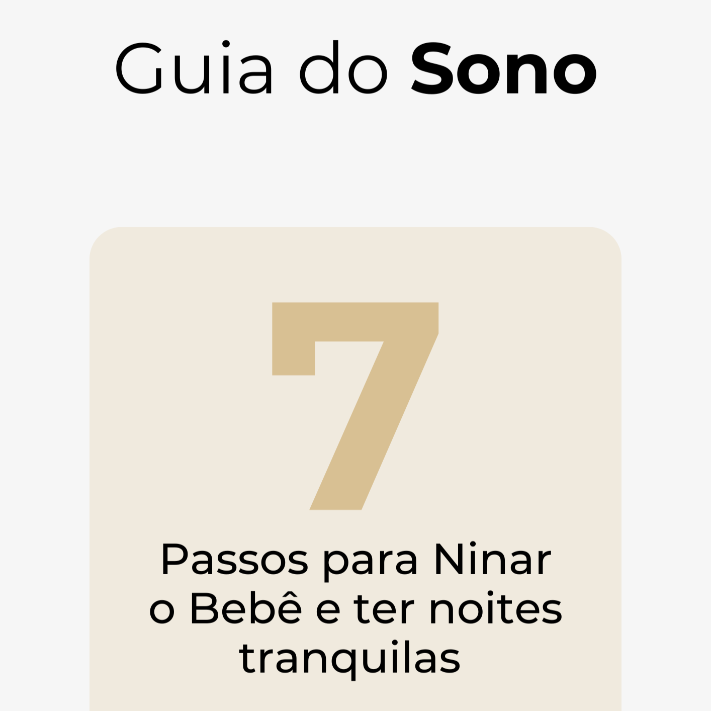 Guia do Sono